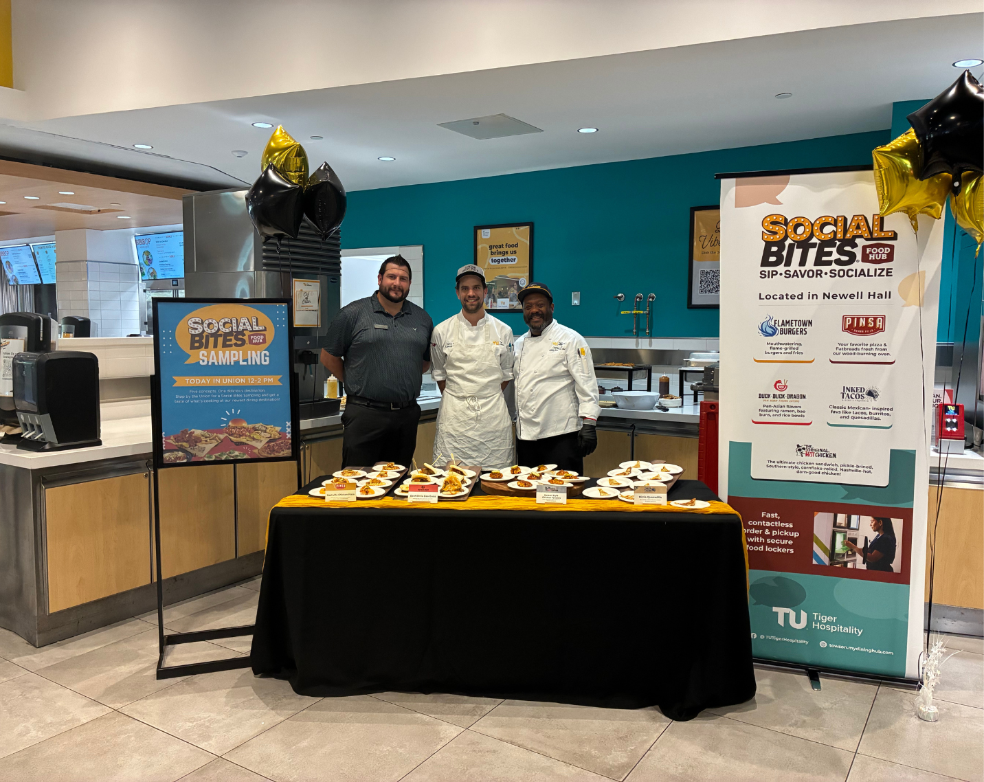 Tiger Hospitality team members. 